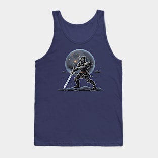 Pixel Knight 8 Bit Tank Top